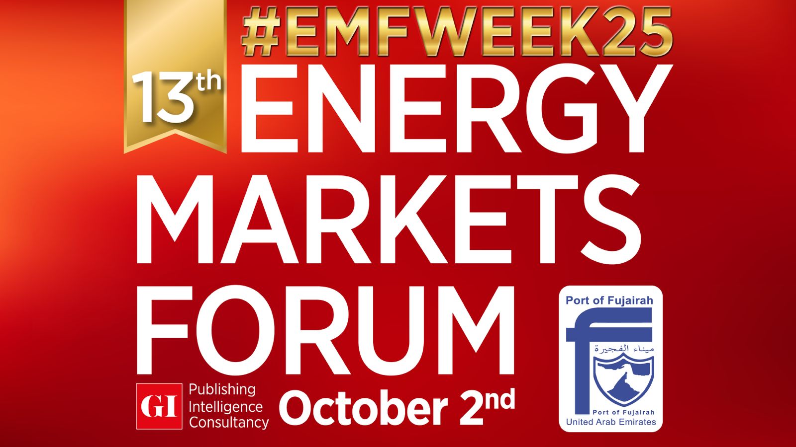 The 13th Energy Markets Forum 2025 - Oct. 2nd