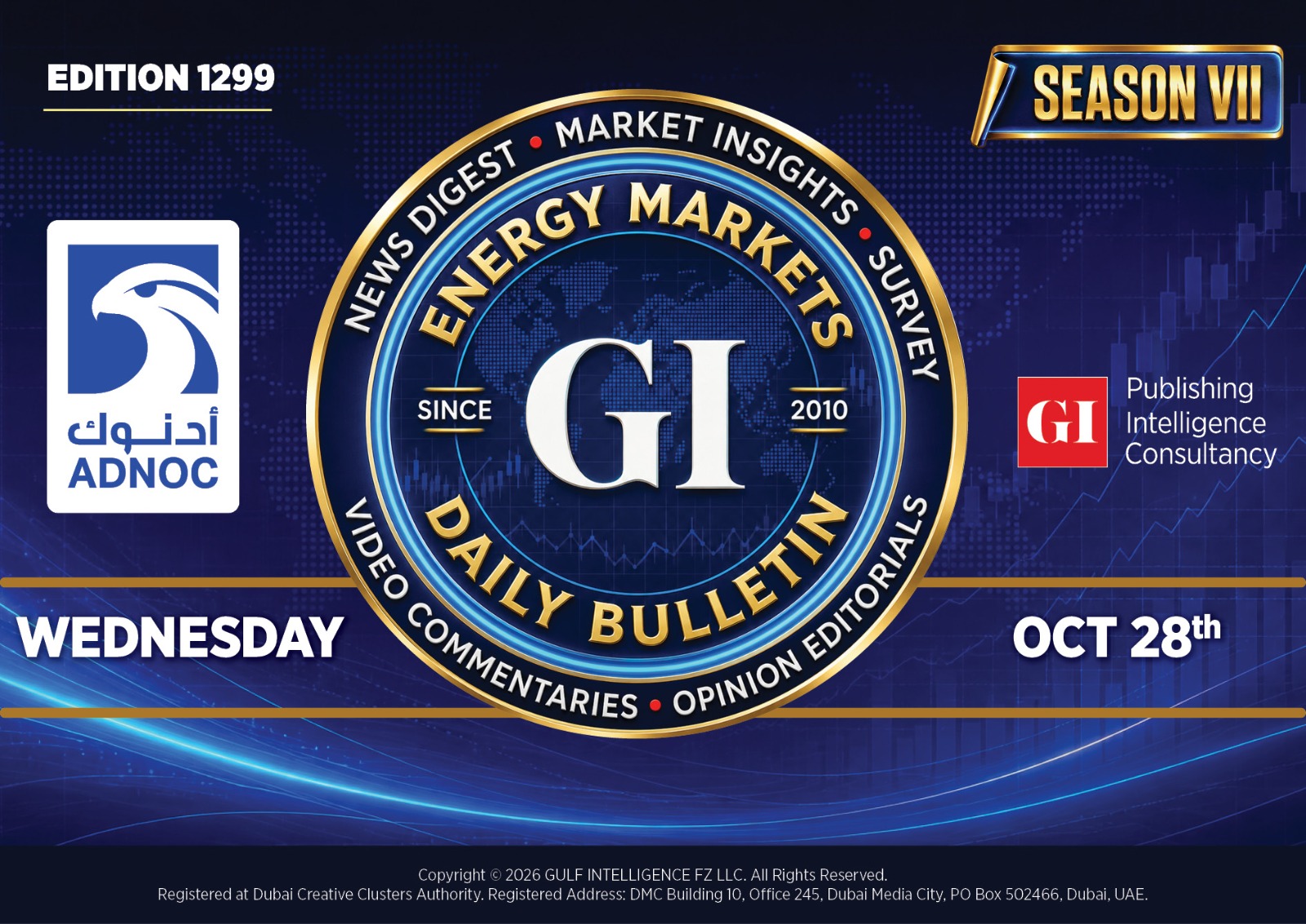 Daily Energy Markets Bulletin - October 28, 2026