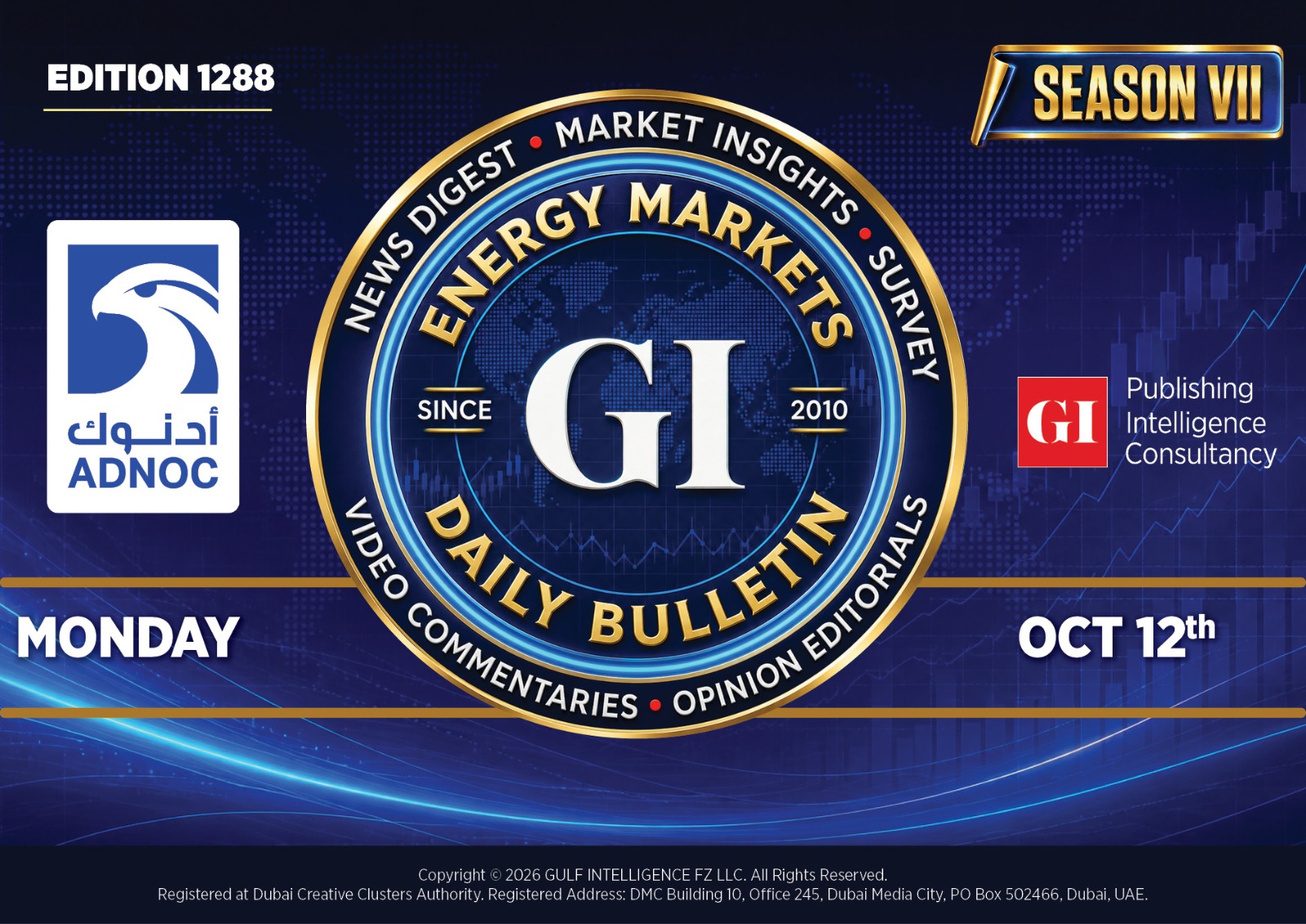 Daily Energy Markets Bulletin - October 12, 2026