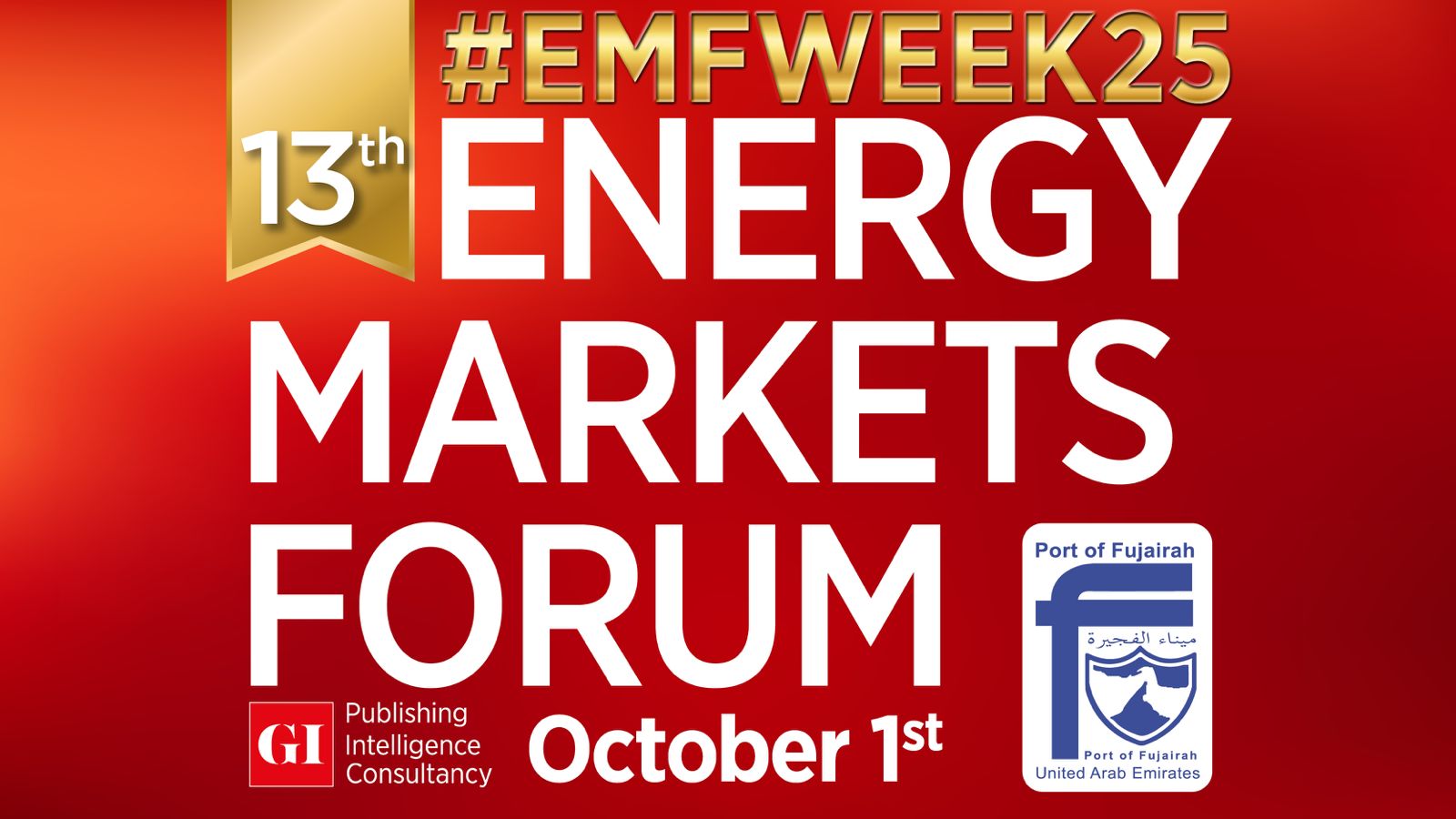 The 13th Energy Markets Forum 2025 - Oct. 1st